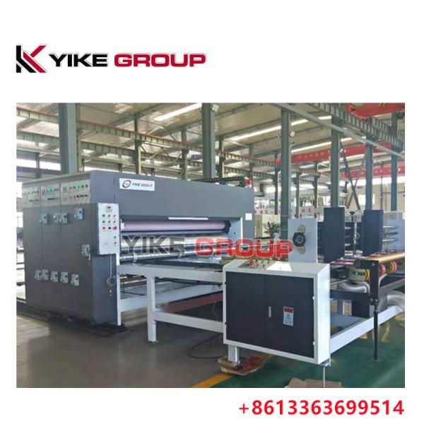 1400x2600MM Corrugated Carton Box Making Machine Chain Type Flexo Printer