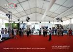 White PVC Roof Cover ABS Sidewall 50x115m Outdoor Exhibition Tents