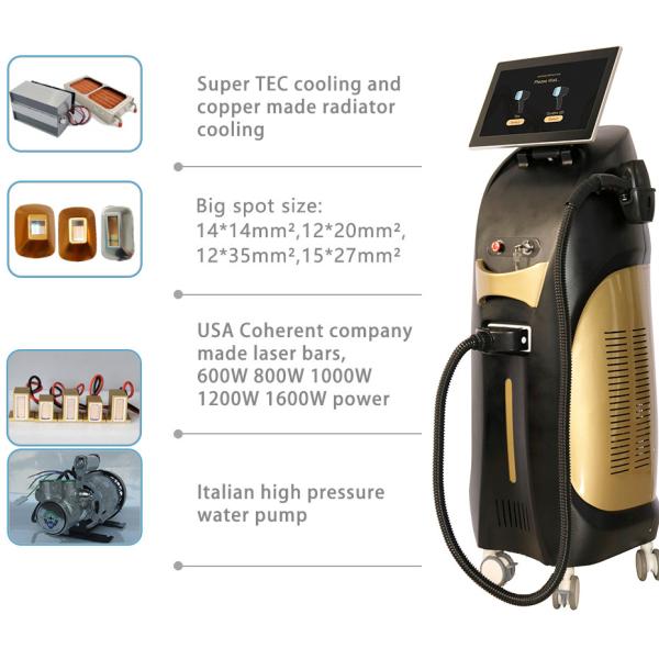 OEM Salon Laser Hair Removal Machine Diode 808 Laser Machine English Languages