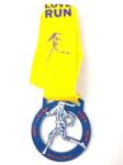 Round Shape Filling Color Commemorative Medal with Custom Logo ,Marathon medal