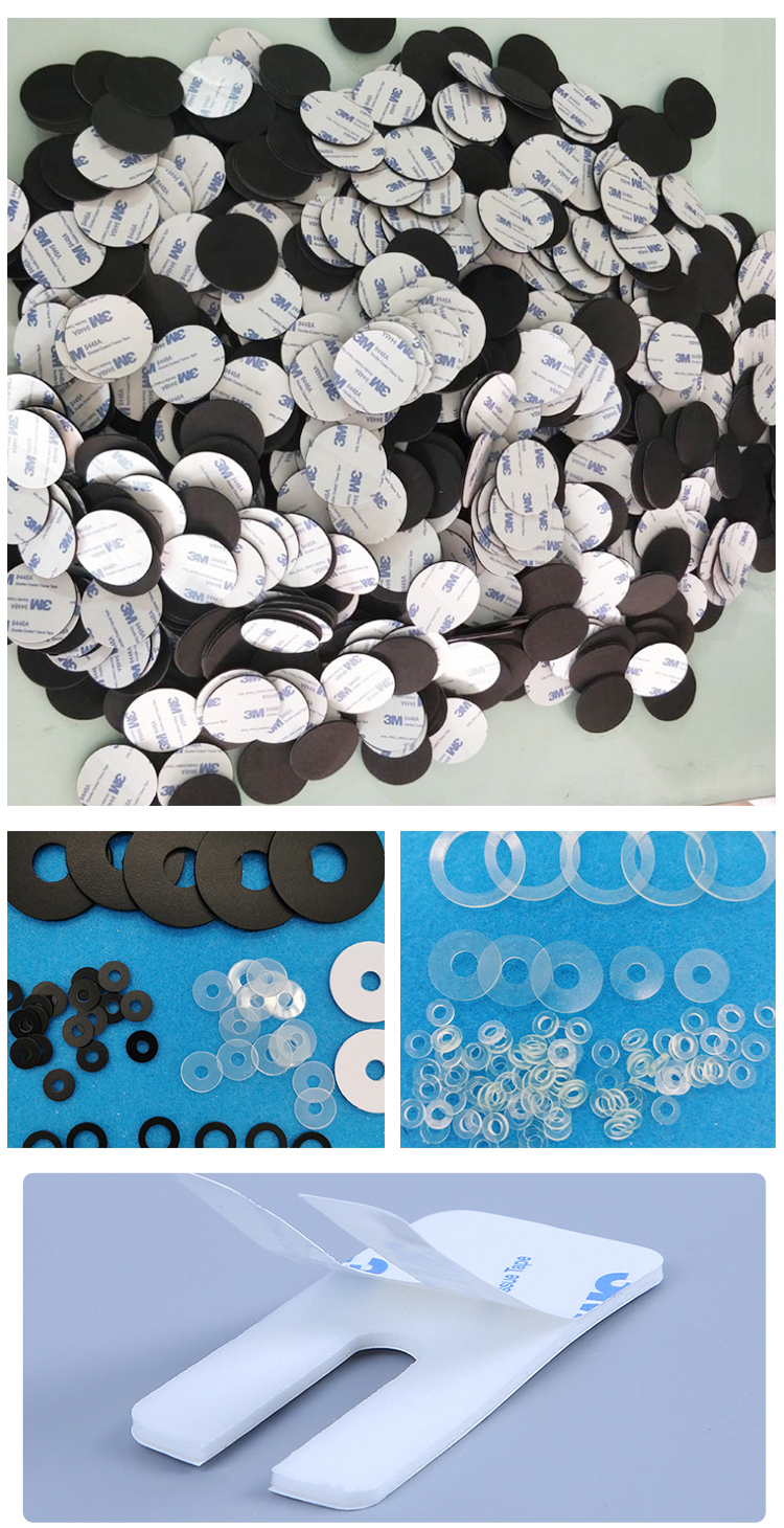 Quakeproof Die Cut Foam Sheets 0.1mm Size Tolerance With 3m Strong Adhesive