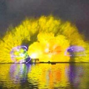 Quality Modern Laser Water Curtain Movie High Spray Stainless Steel 304 wholesale
