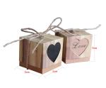 Love Heart 2x2 Inches Unique Wedding Favour Gift Boxes