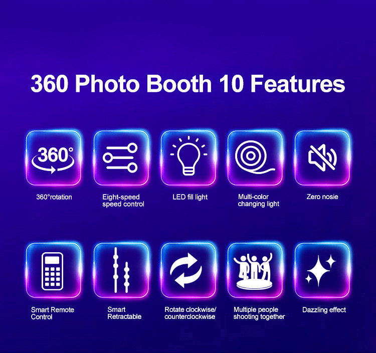 Real Time Green Screen 360 Photo Video Booth