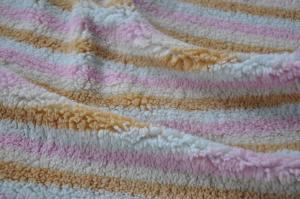 Quality Gentle and Comfortable, Warm and Nurturing Shu Velveteen Polyester Wool Cotton Blend Fabric wholesale