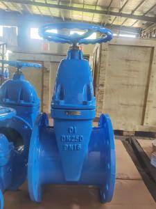 Quality DI PN25 BS5163 Gate Valve 10 Inch Flanged ISO9001 Certifcated wholesale
