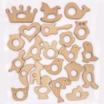 Eco-friendly Wooden 3D Building Blocks Creative Art Gift Home Ornament