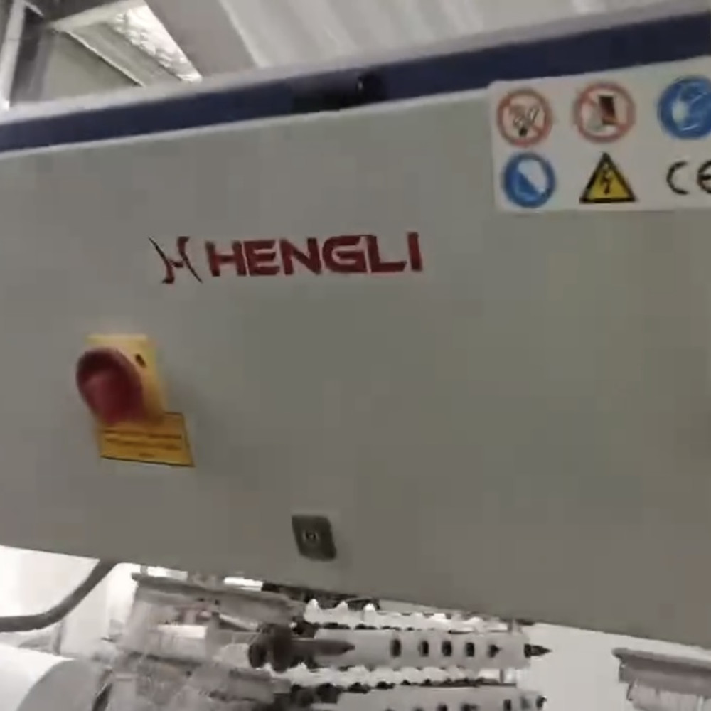 Used Hengli 850 Model Circular Loom Machine For Woven Bag 0-75rpm Direct Drive Motor