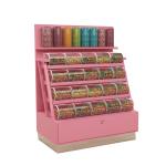 Storage Wood Stand Displays Retail Wooden Dessert Display Snack For Supermarket