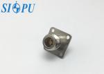 N Female To SMA Female Coax RF Adapter Flange Mounted