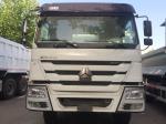 16m3 6x4 White Heavy Duty Dump Truck Ten Wheeler Hydraulic Front Lift Type