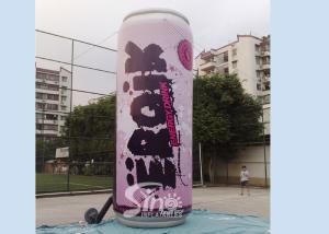 Quality 6m High Giant Energy Drink Inflatable Can With Full Printing For Outdoor Advertising wholesale