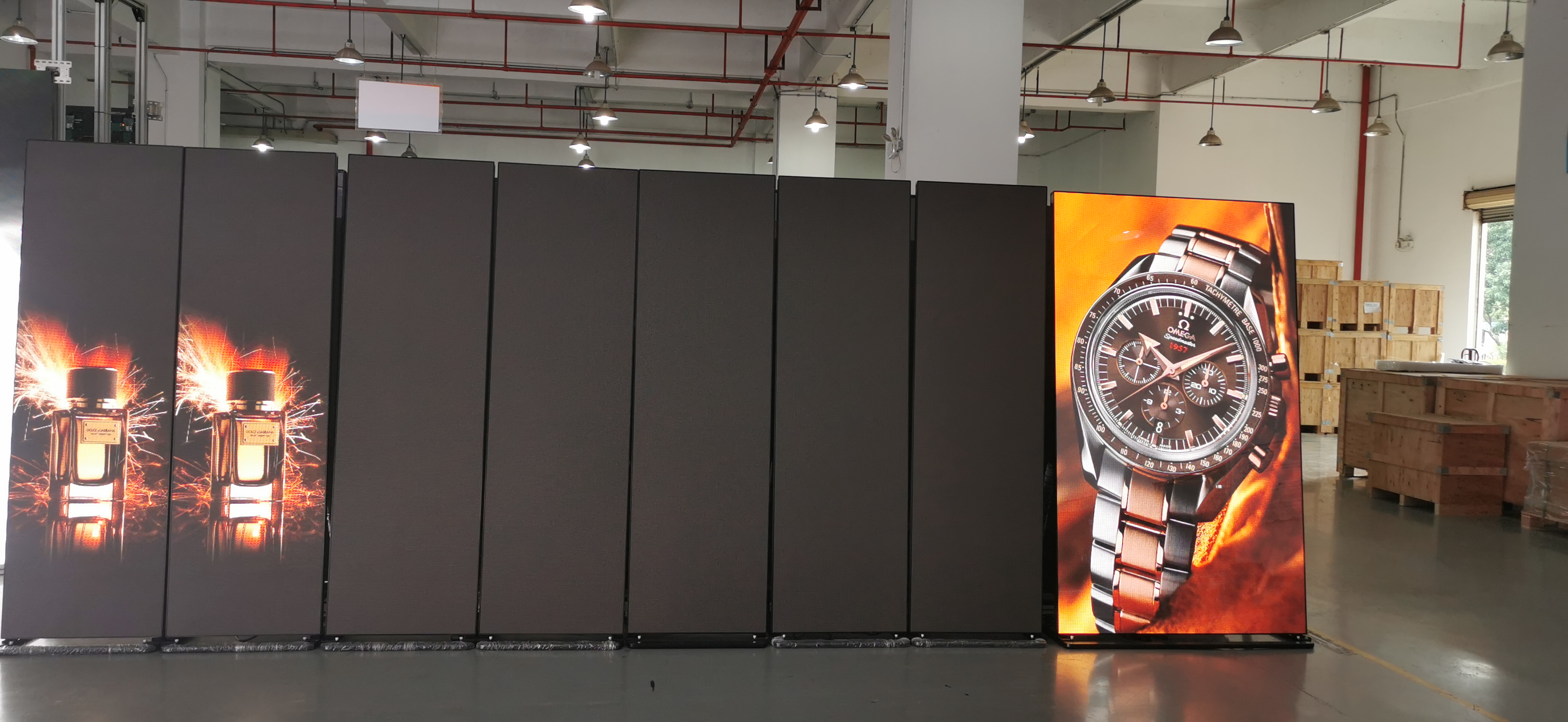 Longvison Commercial Smart Led Poster Display 1000nits for Advertising