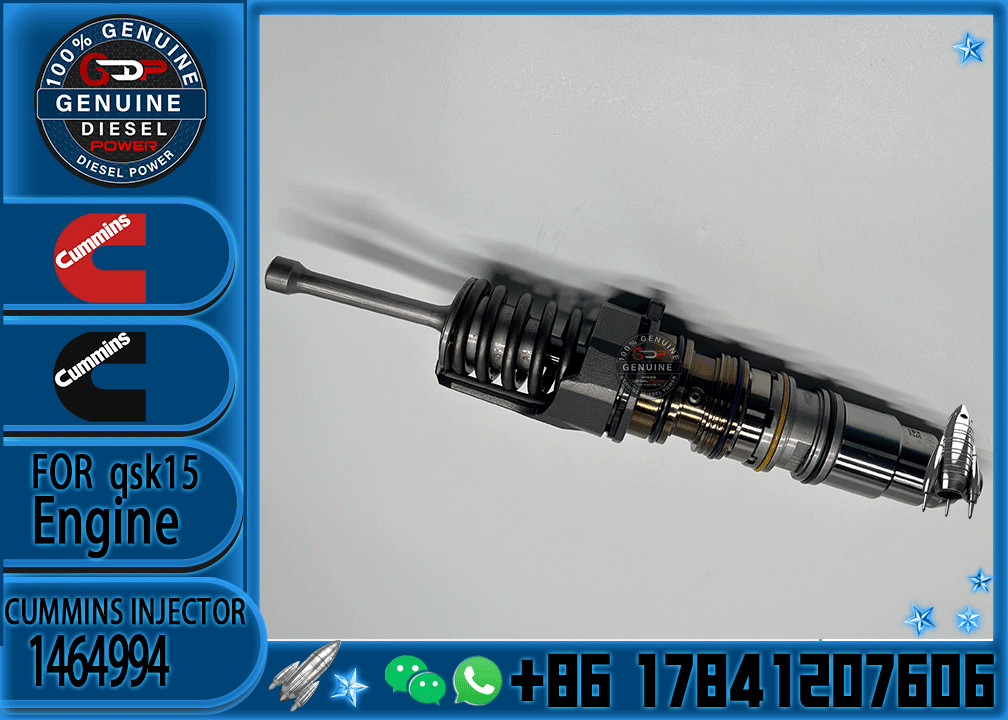 Reman Fuel Injector 4088725 4902818 1464994 1464997 4928264 4928260 1464994 4062569 4928260 for Scania Cummins QSX15 ISX