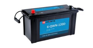 Quality 120AH Deep Cycle Rechargeable Battery , 12v Deep Cycle Battery 27kg wholesale