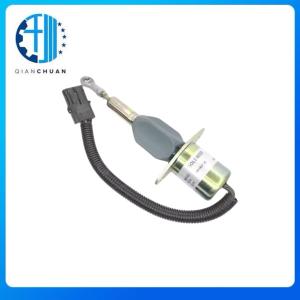 Quality 24V 3930234 Diesel Fuel Shut Off Solenoid Valve For Komatsu PC300-7 PC350-7 Excavator Spare Parts wholesale