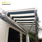 Outdoor retractable awning Aluminum commercial manual awning