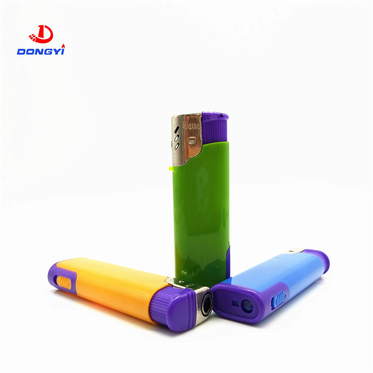 Factory Supply Wholesale Price Windproof Lighter Flameless Electronic Lighter for Cigarette Candle with LED Lamp