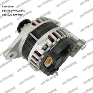 Quality Alternator 6BT5.9 24V 90A 8PK 5263220 4094089 wholesale