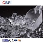 Air Cooling Ice Cube Machine With R22/ R404A Refrigerant And Stainless Steel