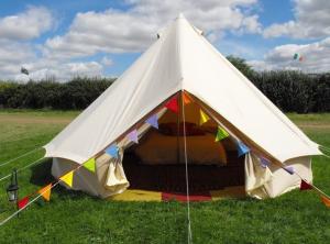 Quality 6-10 Persons Yurt Tent Cotton Canvas Bell Tent With Canva Fabric wholesale