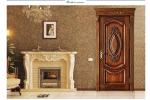 Security Home Entrance 38dB 50mm Teak Solid Wood Door