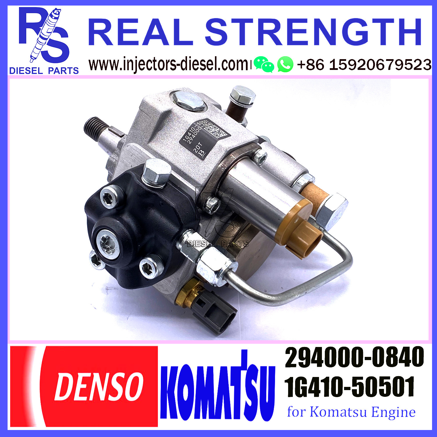 Diesel Fuel Injector Injection Pump 294000-0840 1G410-50501 for Kubota Engine Parts OEM 1G410-50501 294000-0840
