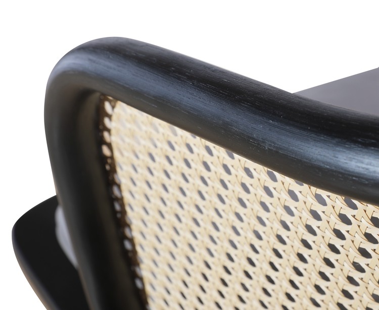 Executive Office Guest Rattan Office Chairs PU Upholstery 70cm Adjustable 10.5 Kg