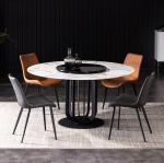 75cm Round Marble Dining Table