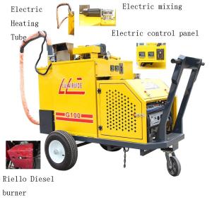 Quality Asphalt Road Crack Sealing Machine With 100L Hot Melt Kettle wholesale