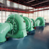 50Hz/60Hz Rated Frequency Francis Turbine Generator with Automatic Control