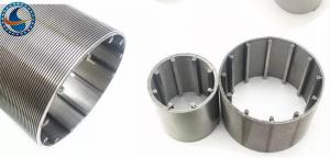 Quality Ss 316l Johnson Vee Wire Screen Slot 20um Profile Wedge Filter wholesale