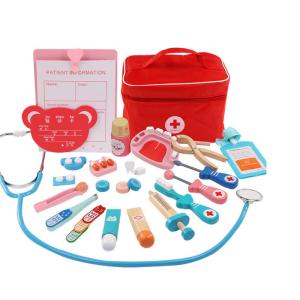 Quality Doctor 17cm Wooden Miniature Kitchen Set Pretend Play wholesale