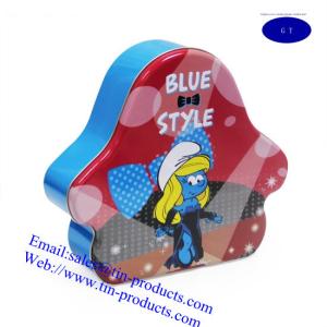 Quality Different Blue style tin box, Gift Box from China Golden tin box wholesale