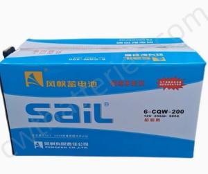 Quality Sail 6-CQW-200 Lithium Sailboat Marine Batteries 12V 200Ah 680A Maintenance Free wholesale