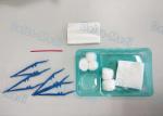 Delta Disposable Surgical Kits , Surgical Wound Dressing Pack With Yellow Bag