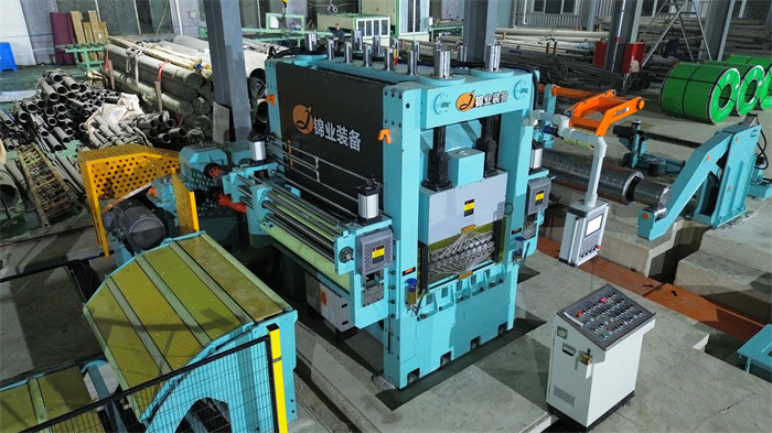 High Precision Servo Cut To Length Line for Stainless Steel Coils with Edge Trimming