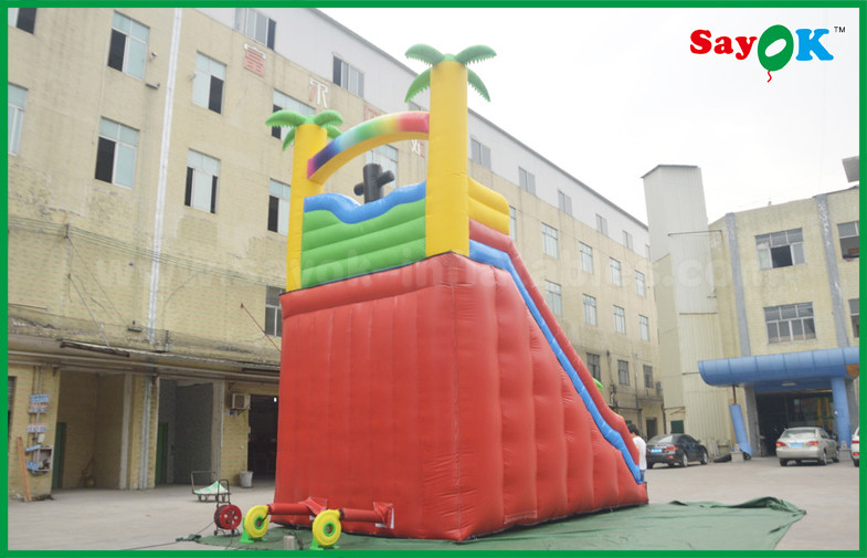 Childrens Inflatable Slide 5 X 8 Giant Outdoor Commercial Inflatable Bouncer Slide Double Slide