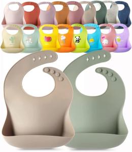 Quality Anti Bacterial Eco Friendly Baby Feeding Bibs Can Be Customized wholesale