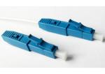 Single Mode LC Upc Fiber Connector , Blue Fiber Optic Cable Connectors