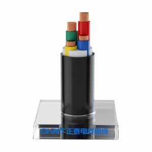 Quality Class 1 / 2 Copper Conductor Four Core XLPE Insulated Power Cable wholesale