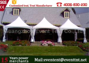 Quality Easy Assembly Luxury Pagoda Party Tent Transparent For Family Camping ISO wholesale