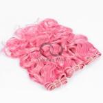 Pink Water Wave Remy Human Hair Bundles Sew In Weave Bundles Brazilian Bundle