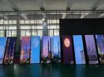 Outdoor LED Poster Display High Fresh Rate Standing Advertising Player P1.53 P1