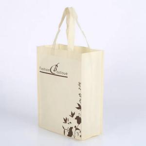Quality Elegant Durable Non Woven Fabric Bags For Supermarket Wash In Cold Water wholesale