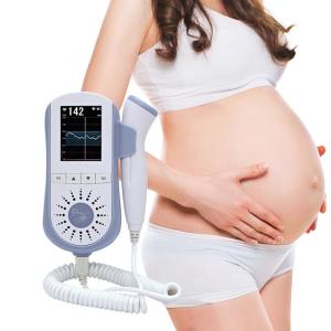 Quality ABS Ultrasonic Home Pregnancy Doppler Baby Heartbeat Pocket Fetal Doppler wholesale