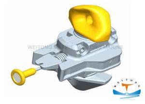 Quality Forged Steel Rigging Lifting Equipment / Hot Galvanized Semi - Automatic Marine Twist Lock wholesale