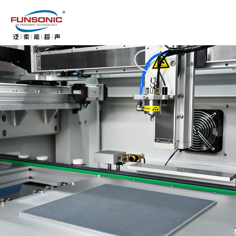 Automatic Flipping Ultrasonic Precision Spray Coating Device With 40Khz Ultrasonic Dispersition System