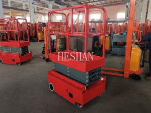 Quality 3M Upright Hydraulic Scissor Lift Full Auto 300kg Small Electric Scissor Lift wholesale