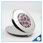 Metal Pocket Mirror Decorative Small Make Up Mirror